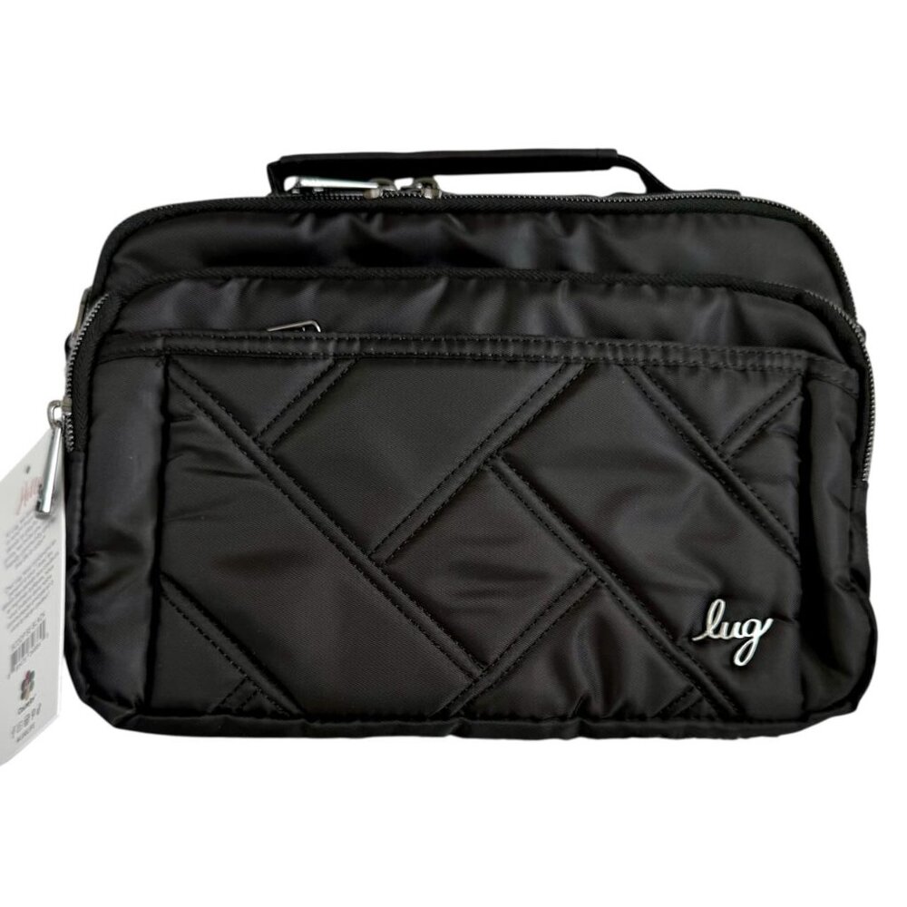 Lug Scoop SE Black Crossbody Bag